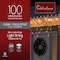 Celebrations Celebrations Red Incandescent Mini Clear 100 ct Icicle Christmas Lights 5.67 ft. 14073-71 - alternate 1